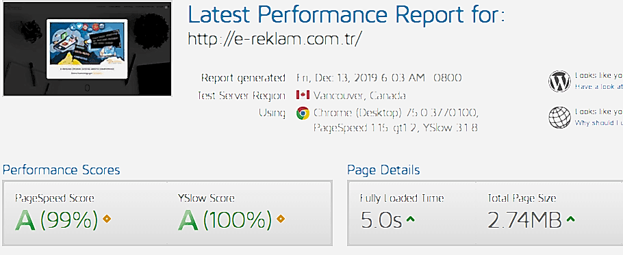 kurumsal web sitesi yaptırırken hız faktörü